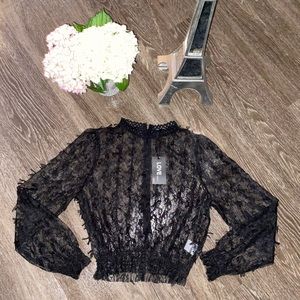 Women’s Black Blouse